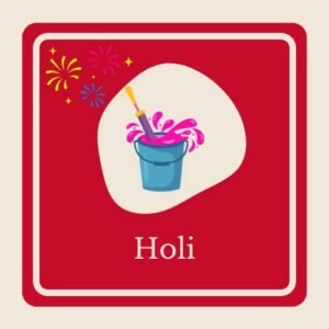 Holi Postcard