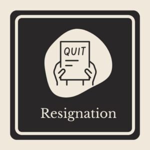 Resignation Letters