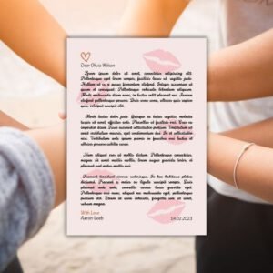 Pink Simple Love Letter - Postpatra