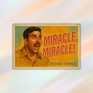 Miracle miracle - Akshay Kumar Postcard - Postpatra